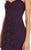 JS Collection - 864363 Strapless Ruched and Ruffled Mermaid Gown in Purple