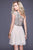 Shail K - 21261 One Shoulder Sequined Cocktail Dress In Pink
