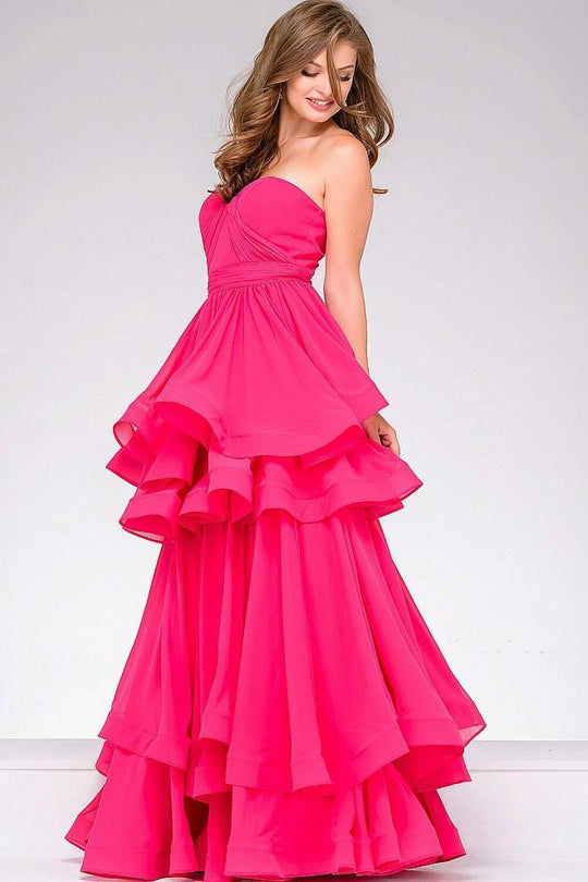 Strapless Sweetheart Neckline Prom Dress 47869
