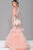 Short Sleeve Embellished Mermaid Dress 47928