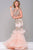 Short Sleeve Embellished Mermaid Dress 47928