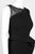 Nero By Jatin Varma - 480122 Asymmetrical Illusion Ruffle Peplum Gown In Black