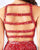 Cassandra Stone - 4810A Two Piece Beaded Jersey Sheath Dress In Red