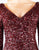 Cassandra Stone - 4820A High Slit Allover Sequin Evening Gown In Red