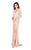 Cassandra Stone - 4820A High Slit Allover Sequin Evening Gown