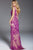 48288 Embroidered Bead Ornate Long Sheath Gown