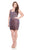 Rachel Allan Curves - 4830 Bedazzled Scoop Neck Sheath Dress In Purple