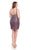 Rachel Allan Curves - 4830 Bedazzled Scoop Neck Sheath Dress In Purple