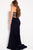 48333 Sleeveless Ornate Strapped Jersey Gown