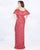 Mac Duggal Fabulouss - 4836F Embellished Scoop Long Fitted Dress In Red
