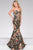 Embroidered Mermaid Prom Dress 48395