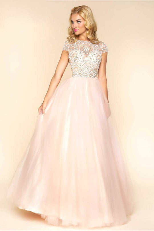 Mac Duggal - Ball Gowns Style 48412H in Pink