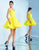 Ieena Duggal 48478 V-Neck Flutter Cocktail Dress - 1 pc Lemon in Size 8 Available