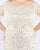 Mac Duggal Fabulouss - 4852F Sequined Off-Shoulder Dress With Fringes In Silver