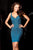 SCALA - 48608 Dress In Dark Teal