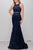 Sleeveless Embroidered Prom Dress 48638