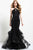 48732 Embellished Halter Mermaid Gown