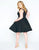 Mac Duggal - 48771F Sleeveless Wide Banded Empire Waist Cocktail Dress in Black
