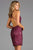 Scala - 48782 Fitted String Strapped Sequin Dress in Ivory