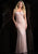 Scala - 48791 Sequined Sweetheart Bodice Long Sheath Gown In Pink
