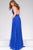 Halter Neck Chiffon Prom Dress 48797