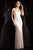 Scala - 48836 Shimmering Strapless Sequined Evening Gown In Pink