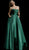 Jovani - 48861 Pleated Sweetheart Ballgown In Green
