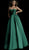 Jovani - 48861 Pleated Sweetheart Ballgown In Green