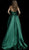 Jovani - 48861 Pleated Sweetheart Ballgown In Green