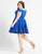Mac Duggal Fabulouss - 48887F Off-Shoulder Sweetheart Cocktail Dress In Blue