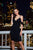 Scala - 48921 Cold Shoulders Beaded and Sequin Cocktail Dress In Black