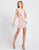 Ieena Duggal - 48932I Ruffled Jewel Neck Sheath Dress In Pink
