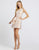 Ieena Duggal - 48934I Asymmetrical Ruffle Accented A-Line Dress In Pink