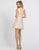 Ieena Duggal - 48934I Asymmetrical Ruffle Accented A-Line Dress In Pink