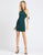 Ieena Duggal - 48938I Sleeveless Halter Sheath Dress With Bow At Back In Green