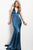 48965 Sleeveless Ruffled Back Gown