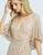 Mac Duggal Evening - 4917D Embellished Plunging V-neck Sheath Dress In Neutral