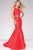 Mermaid Embellished Belt Prom Dress 49216