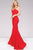 Jersey Sweetheart Neckline Fitted Prom Dress 49251