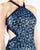Cassandra Stone - 4933A Embellished Halter Dress With Strappy Back In Blue