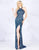 Cassandra Stone - 4933A Embellished Halter Dress With Strappy Back In Blue