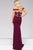 Fitted Jersey Off the Shoulder Prom Dress 49369