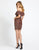Mac Duggal Evening - 4950D Sequined Off-Shoulder Sheath Dress In Red and Gold