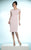 Daymor Couture - Jewel Neck Short Dress 818 in Purple