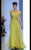 MNM Couture - 2153 Scoop Neck Lace Draped Evening Gown in Green