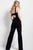 49866 Criss Cross Straight Jumpsuit