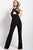 49866 Criss Cross Straight Jumpsuit