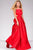 Charming Sleeveless Straight-Across Satin Ball gown 49921