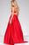 Charming Sleeveless Straight-Across Satin Ball gown 49921