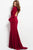 49957 Long Bell Sleeve Sheath Dress